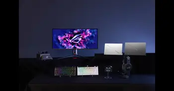 Asus presenta el primer portátil 'gaming' de doble pantalla de 16 pulgadas ROG Zepyrus DUO y las gafas ROG XREAL R1