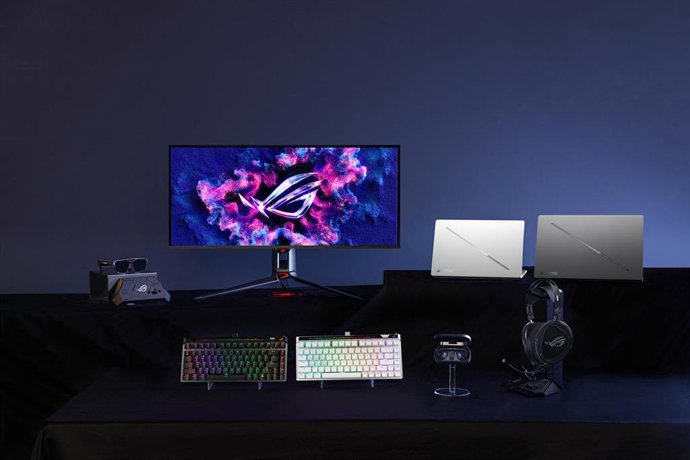 Archivo - Las novedades de Asus ROG para CES 2026.