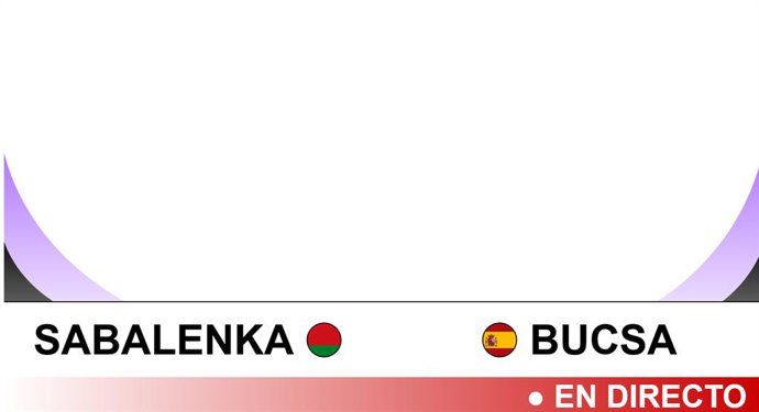 Aryna Sabalenka - Cristina Bucsa: resumen y estadísticas del partido de Dieciseisavos de final de Brisbane International
