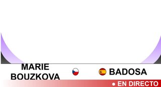Marie Bouzkova - Paula Badosa: resumen y estadísticas del partido de Dieciseisavos de final de Brisbane International