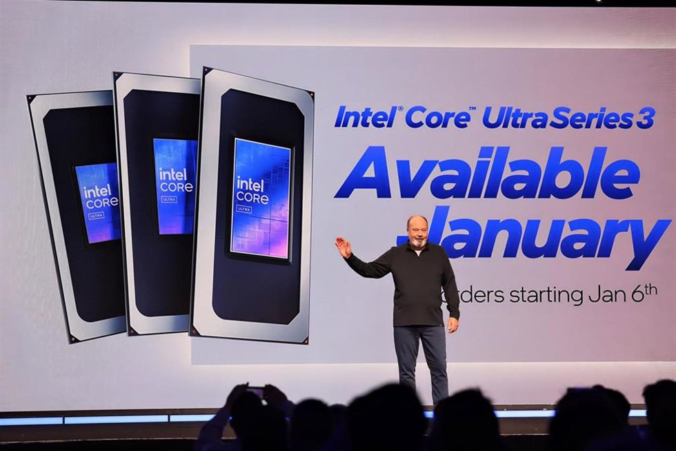 Presentación de los procesadores Intel Core Ultra serie 3 en CES 2026