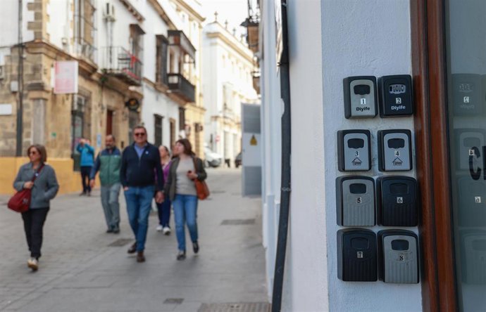 Cajas de llaves para pisos turísticos en Jerez de la Frontera (Cádiz)