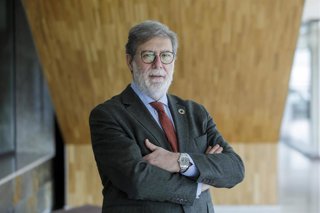 Archivo - El presidente de CEOE CyL, Santiago Aparicio, en una fotografía de archivo