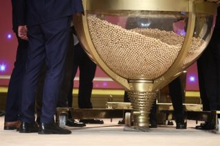 Un bombo del Sorteo Extraordinario de la Lotería de Navidad 2025