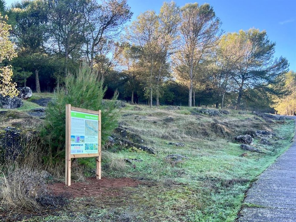 Ecosendero en la Sierra de San Cristóbal de Los Santos de Maimona