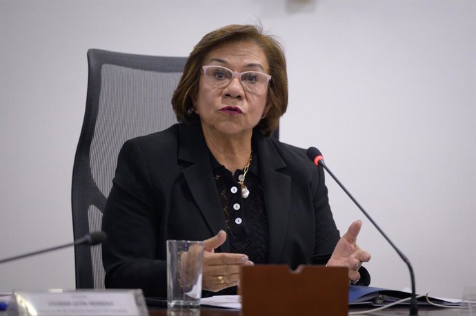 Archivo - Arquivo - Ministra das Relações Exteriores da Colômbia, Rosa Villavicencio