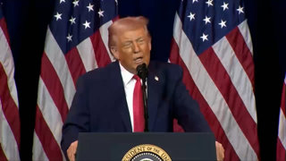 Donald Trump en un evento en el Centro Kennedy de Washington, este martes 6 de enero