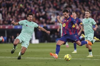 Archivo - Ferran Torres of FC Barcelona in action during the Spanish league, La Liga EA Sports, football match played between FC Barcelona and Athletic Club at Spotify Camp Nou stadium on November 22, 2025 in Barcelona, Spain.