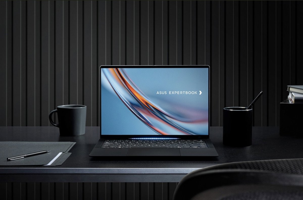 ExpertBook Ultra presume de resistencia y peso ligero entre los ordenadores empresariales con IA de Asus