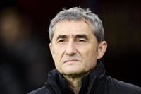 Ernesto Valverde: "Ya es un premio estar aquí y queremos uno mayor"