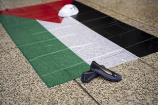 Archivo - Bandera palestina 