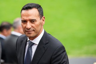 Archivo - March 11, 2025, Bogota, Cundinamarca, Colombia: Colombia's new minister of defense Pedro Sanchez takes part during the inauguration as new minister of defense on march 11, 2025 at the Jose Maria Cordova military cadets school in Bogota, Colombia