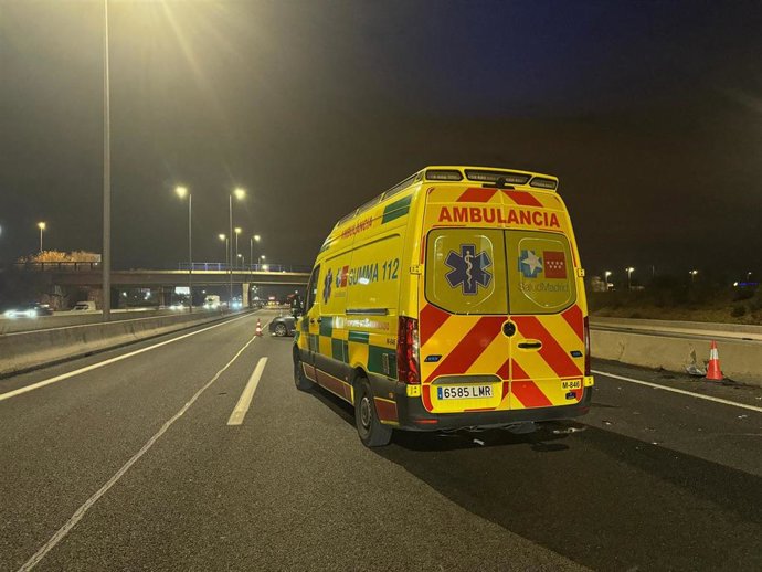 Accidente de tráfico en la A2