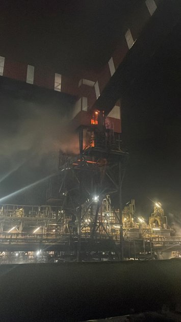 Incendio en ARcelorMittal