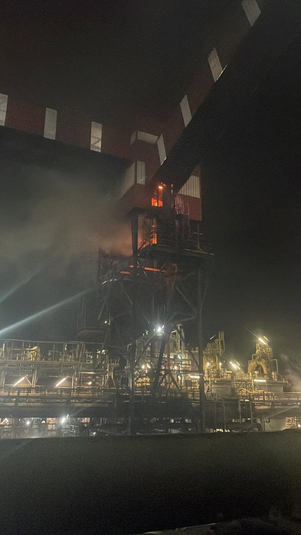 Incendio en ARcelorMittal