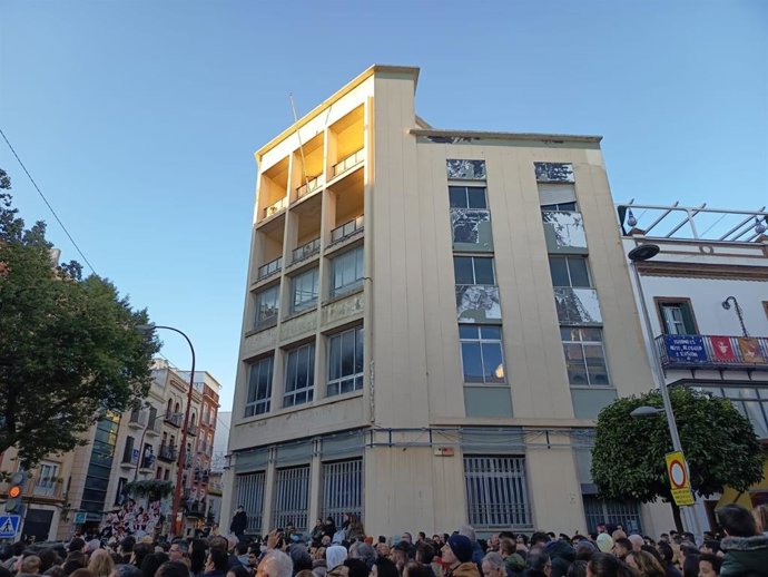 Antigua oficia de correo de la calle San Jacinto, en Sevilla.
