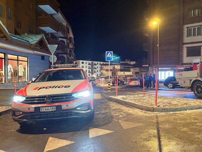 Incendio en el bar Le Constellation de la estación de esquí de Crans-Montana, Valais (Suiza)