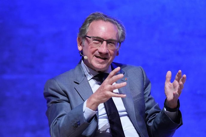 Archivo - El exconseller Jaume Giró interviene durante la última jornada del 4º Congrés d’Economia i Empresa de Catalunya, en el Auditori L'illa, a 20 de junio de 2025, en Barcelona, Catalunya (España). 