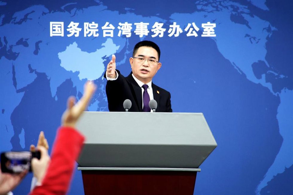 Rueda de prensa del portavoz de la Oficina de Asuntos de Taiwán del Consejo de Estado, Chen Binhua.