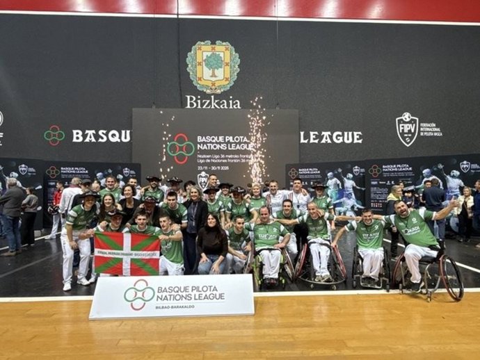 Euskal Pilota Selekzioa abrirá la temporada del txotx 2026 el 14 de enero en la sidrería Petritegi