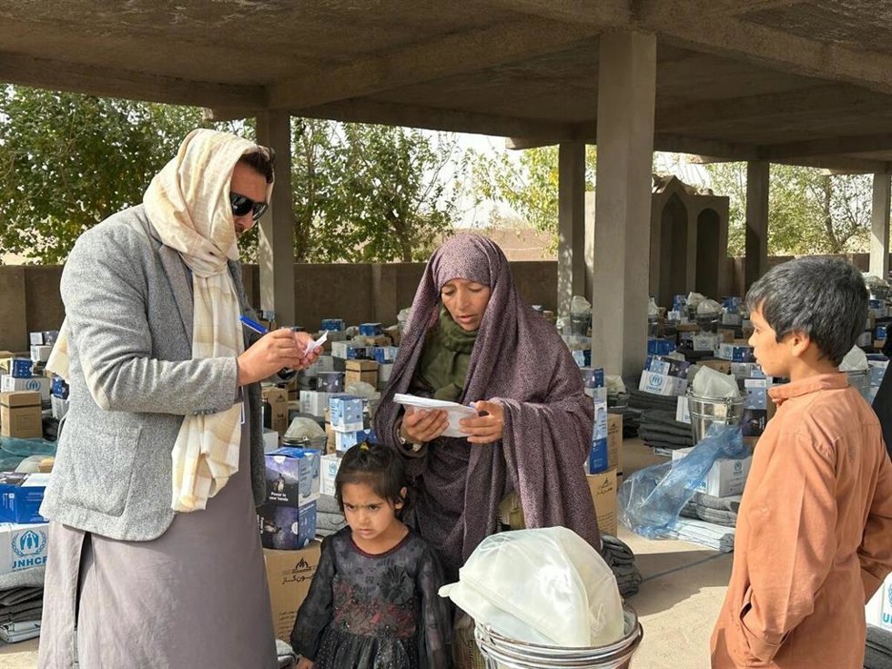 Refugiados de Afganistán.
