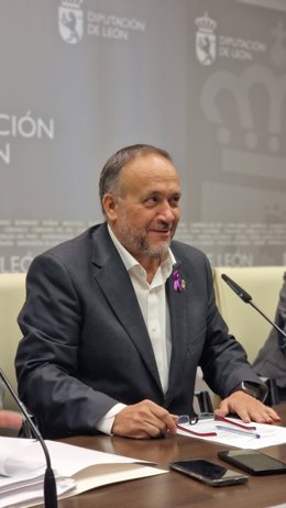 Imagen de archivo del presidente de la Diputación de León, Gerardo Álvarez Courel.