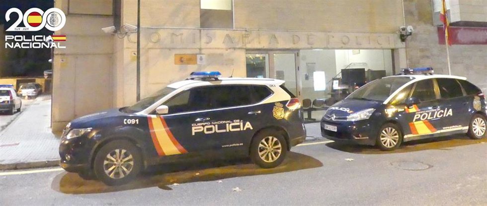 Entrada de la comisaría de Manacor.