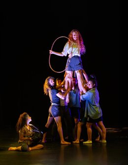 Archivo - El Teatro Cánovas Málaga inicia 2026 con el estreno en España del espectáculo de circo 'Bon Vent. Buen Viento'.