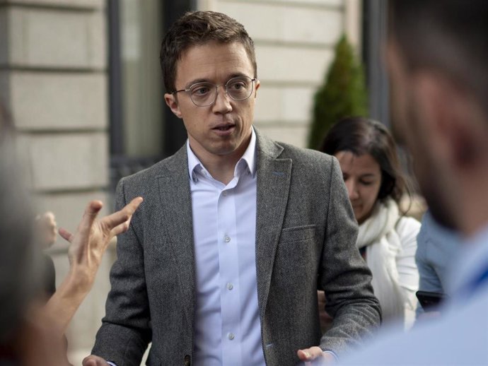 Archivo - Íñigo Errejón,  en una imagen de archivo