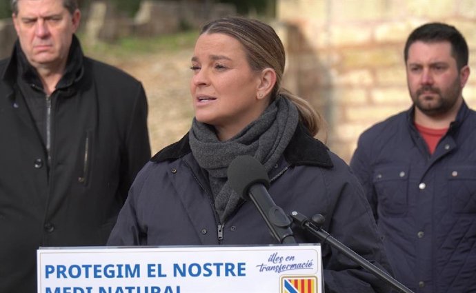 La presidenta del Govern, Marga Prohens, en Alaró