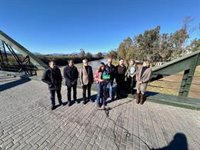 PSOE-A visita Cártama (Málaga) y pide "colaboración institucional" entre Junta y Gobierno ante los daños por el temporal