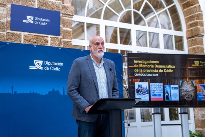 El vicepresidente segundo y responsable de Memoria Histórica y Democrática de Diputación, Javier Vidal, en una imagen de archivo.