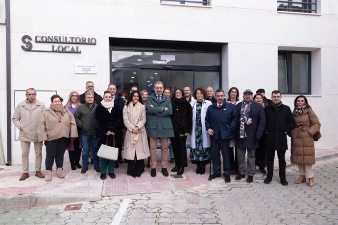 Inauguración del consultorio de La Guardia.