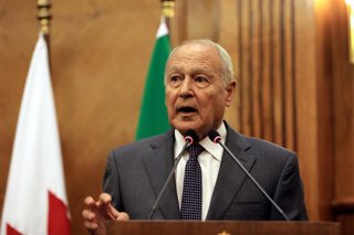 Archivo - El secretario gneral de la Liga Árabe, Ahmed Abulgheit, durante una rueda de prensa en la capital de Jordania, Amán, en junio de 2025 (archivo)
