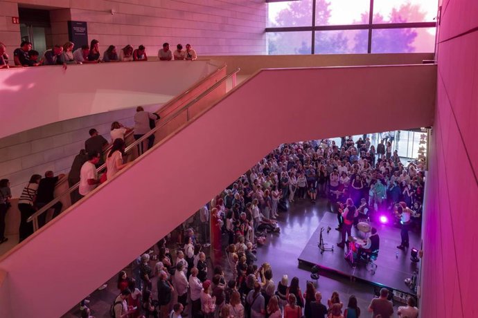 Archivo - Día Internacional de los museos  Noche de los museos en el IVAM Actuación Original Dixieland de Sedajazz   Miguel Lorenzo