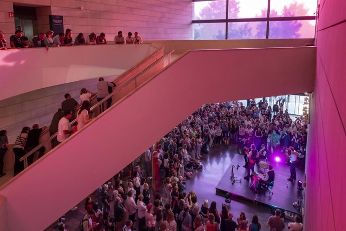 Archivo - Día Internacional de los museos  Noche de los museos en el IVAM Actuación Original Dixieland de Sedajazz   Miguel Lorenzo