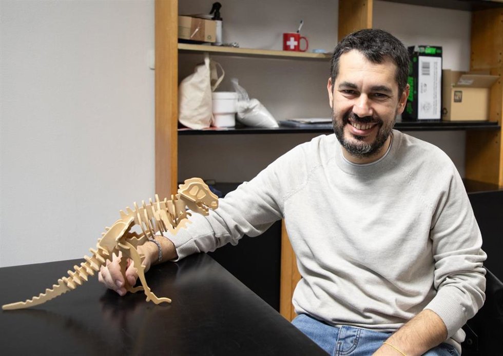 El investigador Ignacio Díaz Martínez, del Departamento de Ciencias de la Tierra y Física de la Materia Condensada (CITIMAC) de la Universidad de Cantabria (UC)