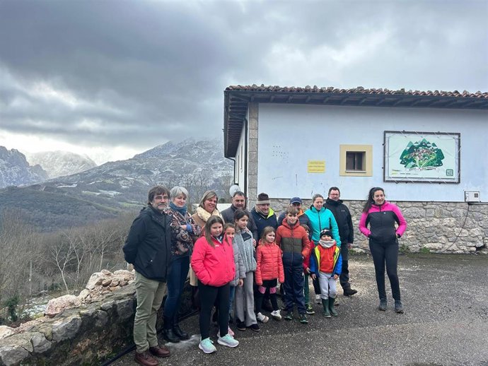 Visita de Gimena Llamedo a Cabrales