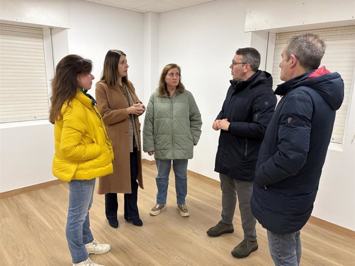 La conselleira do Medio Rural, María José Gómez, visita el Centro de Formación e Experimentación Agraria (CFEA) Pedro Murias de Ribadeo, a 7 de enero de 2026.