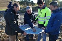 Delegados de la Junta visitan municipios de Málaga afectados por la borrasca Francis para valorar los daños ocasionados