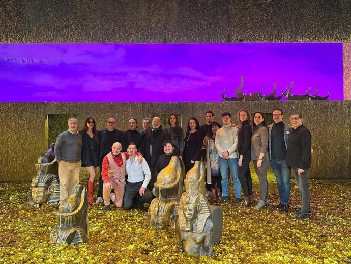 Presentación de la zarzuela 'La corte de Faraón' en el Teatre Principal de Palma.