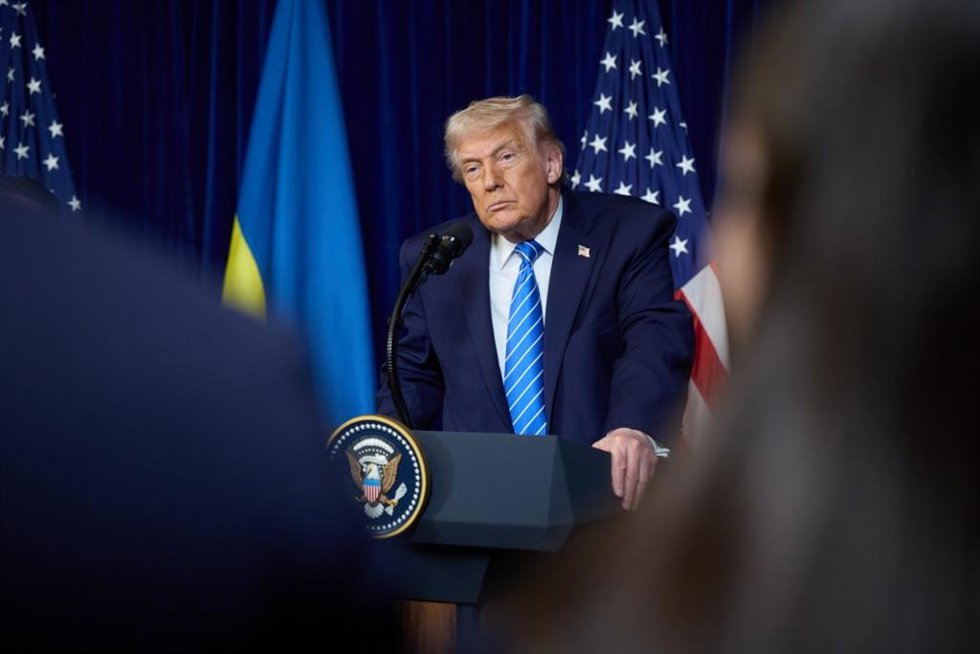El presidente de Estados Unidos, Donald Trump