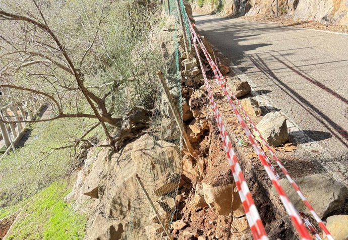 Prohibida la circulación de camiones en un tramo de la Ma-1101