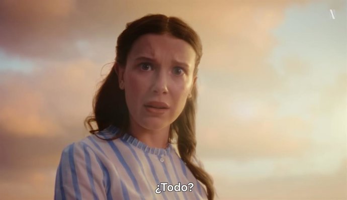 Netflix se burla de las teorías conspiranoicas del final de Stranger Things con Millie Bobby Brown