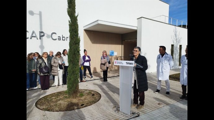 La Consellera de Salut de la Generalitat, Olga Pané