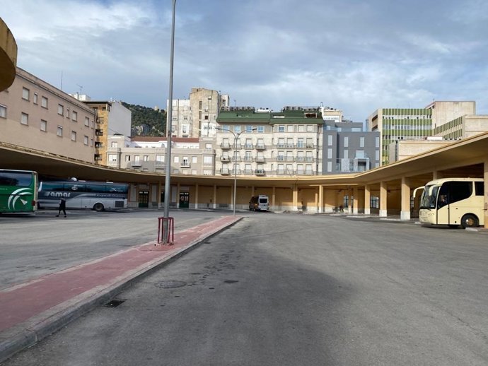 Archivo - Estación de autobuses de Jaén.