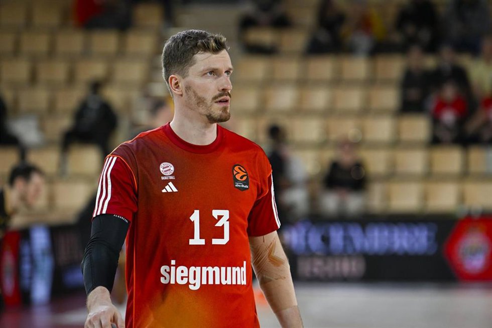 Andreas Obst, en un partido con el Bayern.
