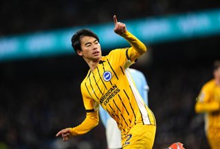 Kaoru Mitoma, Manchester City - Brighton