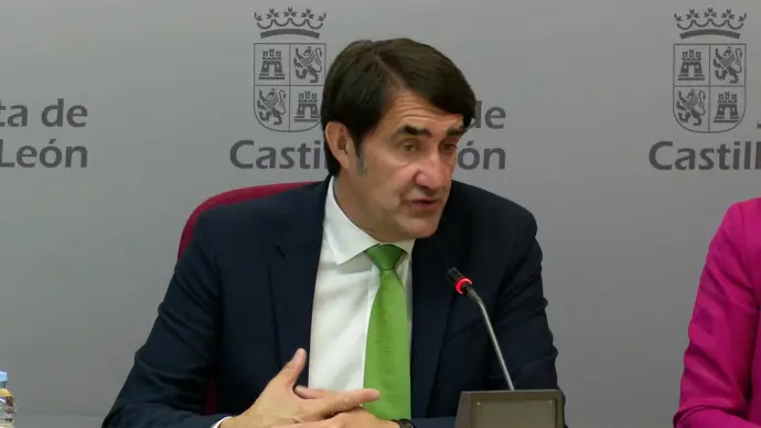 Suárez-Quiñones interviene en rueda de prensa. - EUROPA PRESS - Archivo