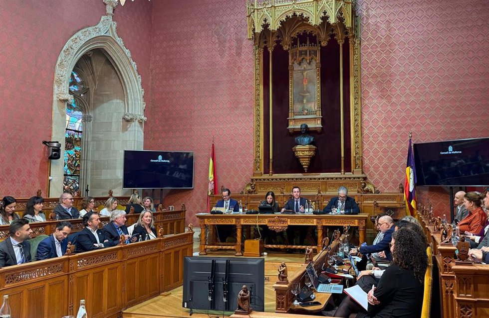 Archivo - Pleno del Consell de Mallorca
